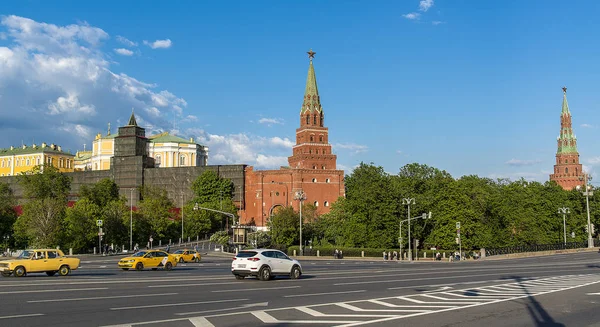 Panoráma Kreml Moszkva Oroszország 2018 Május — Stock Fotó
