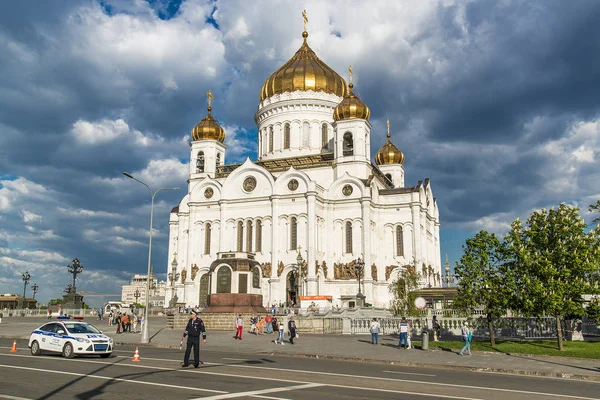 Catedral Cristo Salvador Moscú Rusia Mayo 2018 —  Fotos de Stock