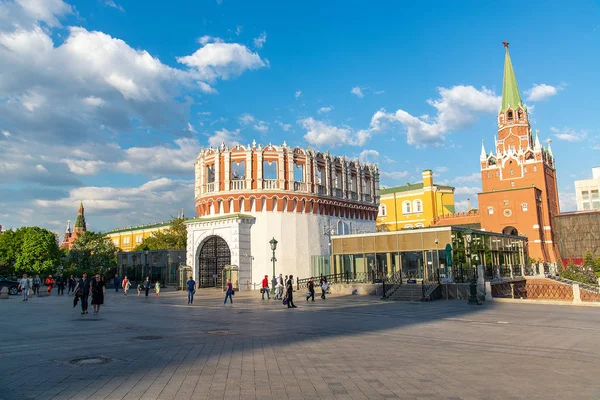 克里姆林宫在莫斯科的看法 5月13日 莫斯科 俄罗斯 — 图库照片