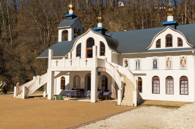 Trinity-St George Manastırı, Sochi, Rusya - 31 Mart 2019