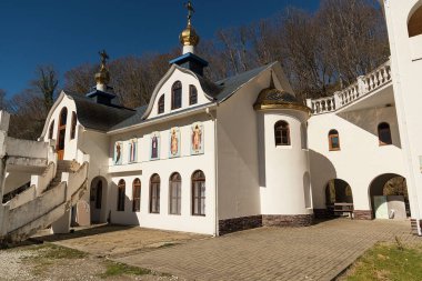 Trinity-St George Manastırı, Sochi, Rusya - 31 Mart 2019