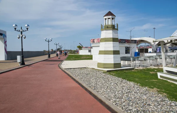 Embankment Adler Sotschi Russland März 2020 — Stockfoto