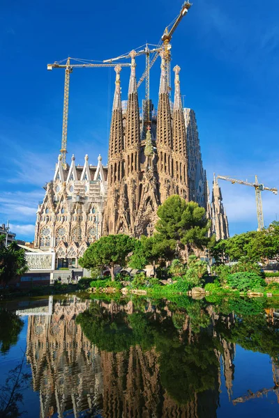 Barcelona Spain May 2018 Cathedral Sagrada Familia Designed Architect Antonio Stock Picture