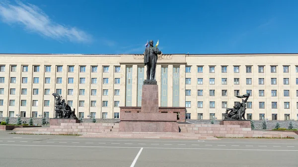 Plac Lenina Stawropolu Rosja — Zdjęcie stockowe