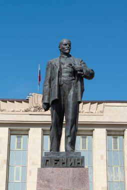 Lenin Meydanı, Stavropol, Rusya 