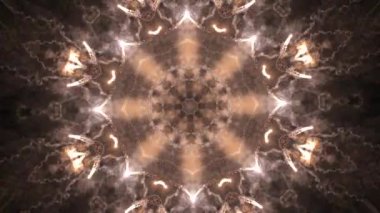 VJ fraktal sürekli değişen arka plan