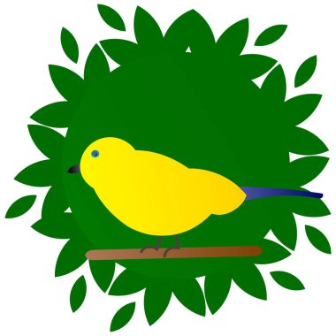 Vektör çizim serçeler