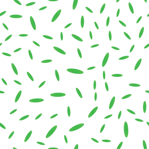 Ilustración Vectorial Patrón Sin Costuras Conjunto Verduras Pepinos Verdes — Vector de stock