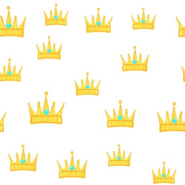 Vektör çizimi. Kusursuz altın kaplama desenli, beyaz arkaplan.