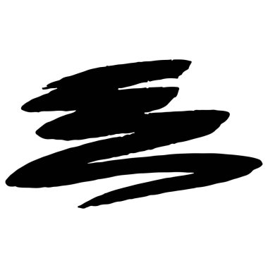 Vektör çizimi. Siyah mürekkep lekeleri, boya lekelerinin dokusu.