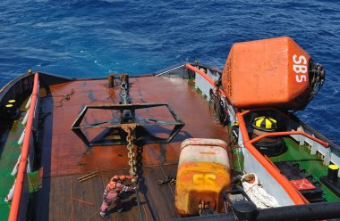 Güney Atlantik Okyanusu'nda Anchorhandling