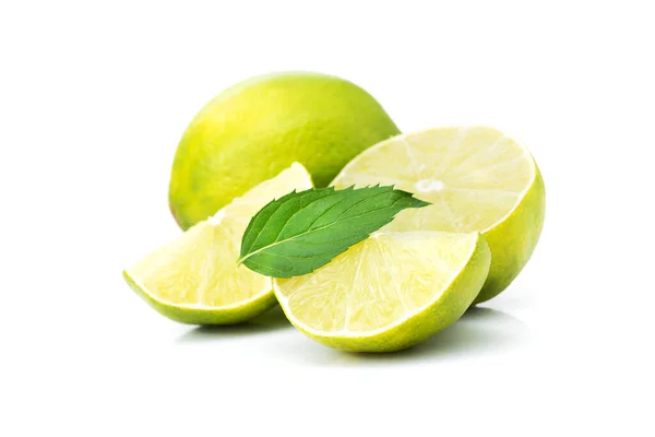 Citrusové Čerstvé Citrusové Ovoce Izolované Bílém Pozadí — Stock fotografie