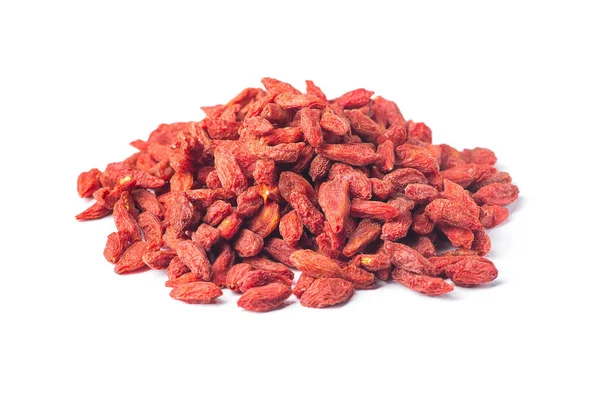 Bacche Goji Tibetane Contengono Molte Sostanze Utili Vitamine Minerali Isolati — Foto Stock