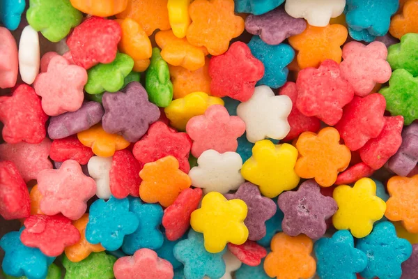 Closeup Colored Sweet Candy Background — Stock Photo, Image