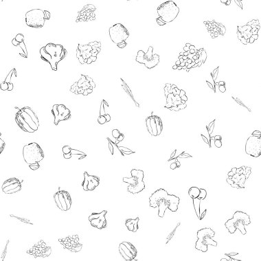 brokoli, lahana, gıda, sarımsak, sağlıklı, Vejetaryen, kiraz, elma