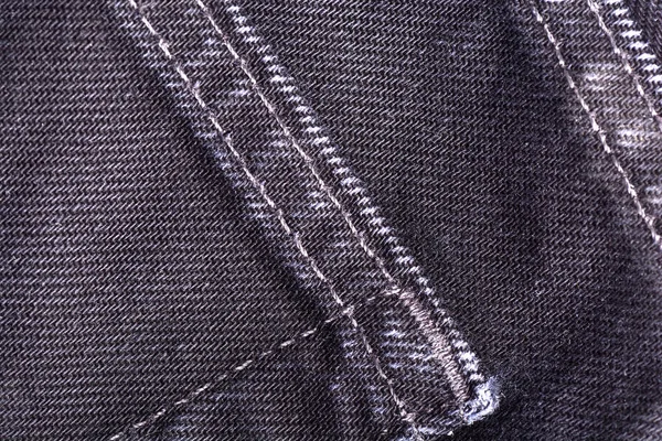 Zamknij Dżinsy Lub Dżinsowe Tkaniny Tekstury Tła — Zdjęcie stockowe