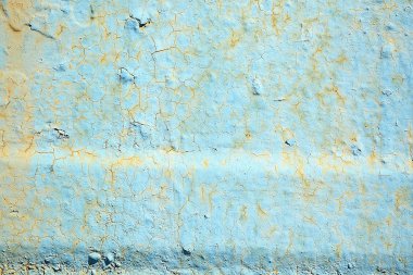 eski paslı metal mavi grunge yüzey dokusunu çizik