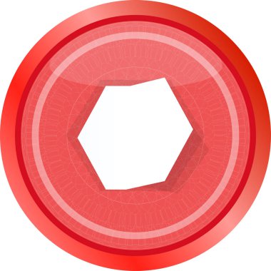 Tasarım için web düğmeleri, boş beyaz kağıtlı simge