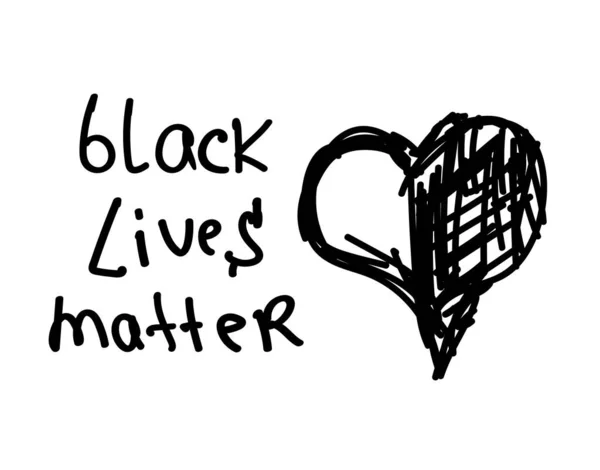 Σταματήστε Τον Ρατσισμό Μαύρες Ζωές Μετράνε Διαδήλωση Banner Για Ανθρώπινα — Φωτογραφία Αρχείου