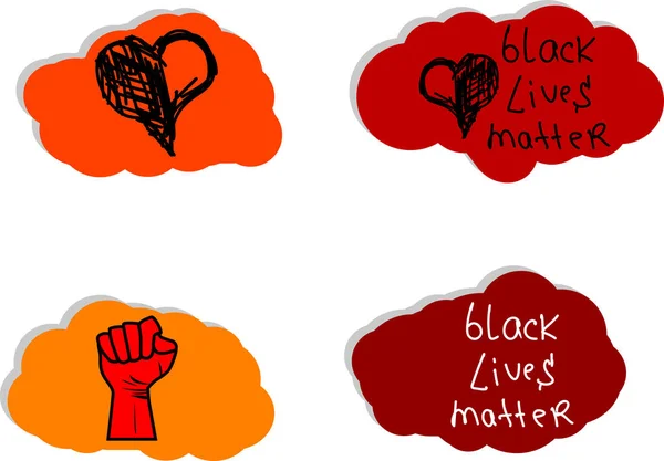 Black Lives Matter Tekst Vintage Stop Racisme Krijg Geen Lucht — Stockfoto