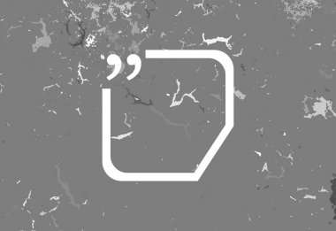  Alıntı Mark Konuşma Balonu. Alıntı işareti simgesi. Soyut arkaplan.