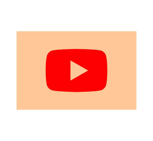 Youtube Logosu Youtube Bir Video Paylaşım Sitesidir Hizmet Paypal Çalışanları — Stok fotoğraf