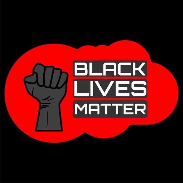 Black Lives Matter, I Can\'t Breathe. Protest Banner about Human Right of Black People in US. Black Lives Matter. America.