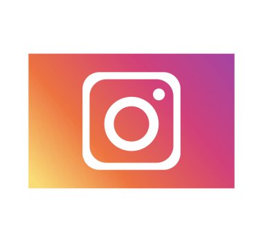 Instagram logosu. Instagram çevrimiçi kullanıcılar için çevrimiçi hizmettir. Sosyal ağ platformlarında videoları ve resimleri paylaşın. Instagram logoti. Instagram İmzası