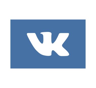 VK logosu. Vkontakte, Rus sosyal medya ve ağ sitesidir. VK Vkontakte uygulaması. Kharkiv, Ukrayna - Haziran, 2020