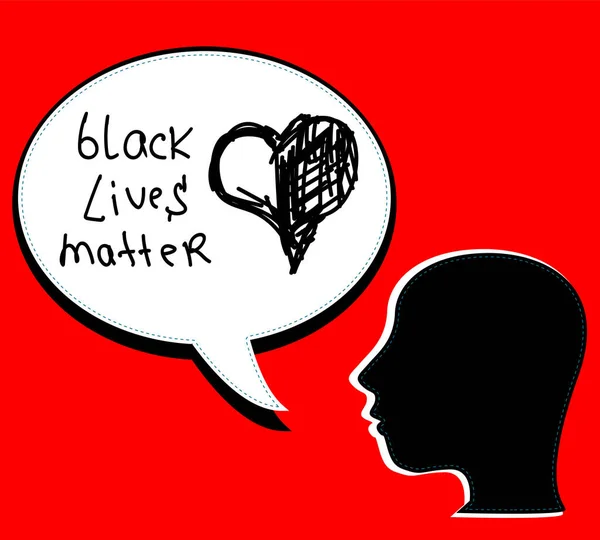 Black lives matter slogan. Hand drawn hearts. Anti racism and racial equality and tolerance banner. All lives matter. Social media template.
