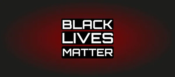 ブラック ライブス息ができない 米国の黒人の人権に関するバナーを抗議する 黒が重要 アメリカ — ストック写真