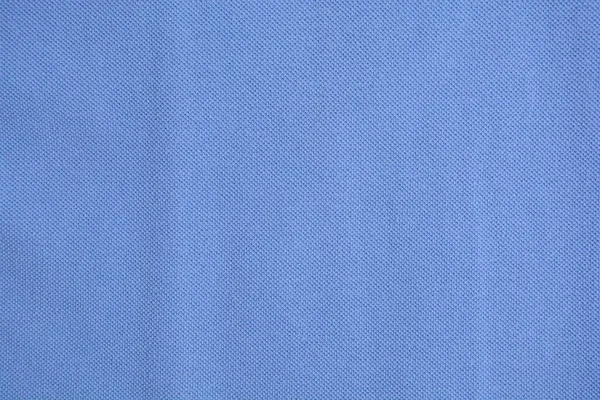 Tessuto Blu Abbigliamento Sportivo Calcio Jersey Texture Sfondo — Foto Stock