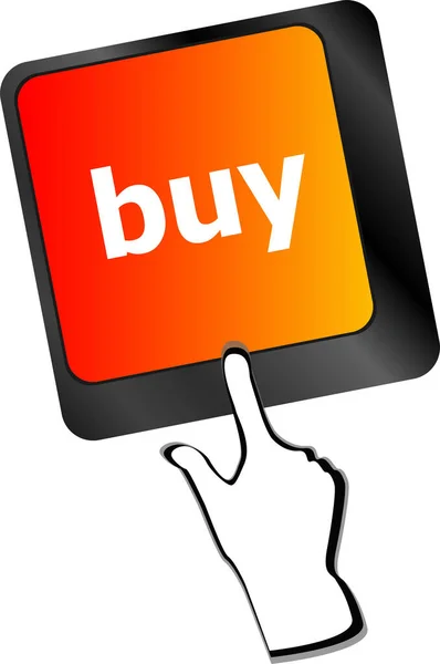 Tastatur Jetzt Kaufen Icon Geschäftskonzept — Stockfoto