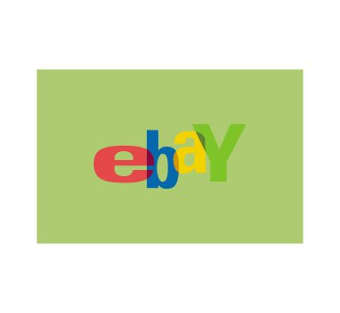 Ebay logosu. Ebay bir Amerikan şirketi ve e-ticaret şirketidir. Satış hizmetleri sağlıyorum. Ebay 'in e-ticaret lideri. Kharkiv, Ukrayna - 15 Haziran 2020