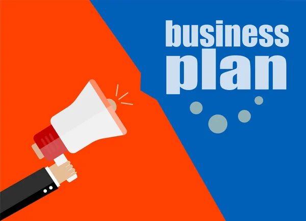 Business Plan Flat Design Business Concept Digital Marketing Business Man — Stock Photo, Image