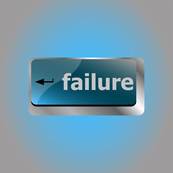 Failure Concept Word Keyboard Key — Stock Photo, Image