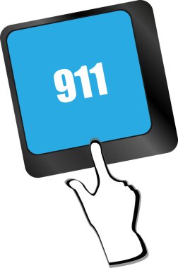 911 işaretli bilgisayar klavyesi anahtarları