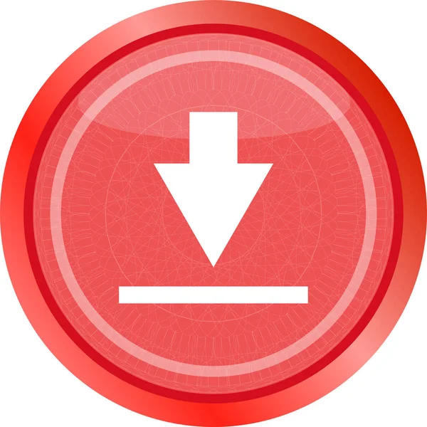Download Icon Upload Button Load Symbol Modern Website Button — Stock Photo, Image