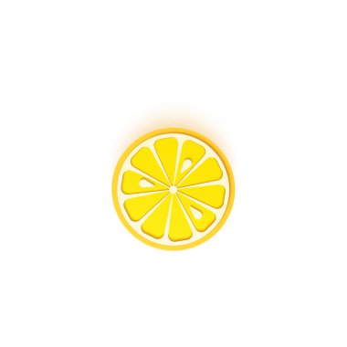 Kağıt kesilmiş portakal narenciye, herhangi bir amaç için mükemmel bir tasarım ile dilimlenir. Kağıt kesme sytle yaz sulu mandalina. Vektör kartı 3d illüstrasyon. Tropikal papercraft katmanları meyve.