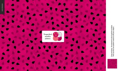 Gıda desenleri, meyve, dragonfruit