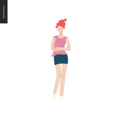 Parlak insanlar portreler - genç kadın