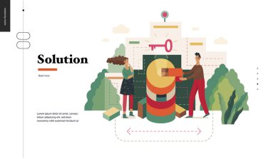 Teknoloji konu illüstrasyon