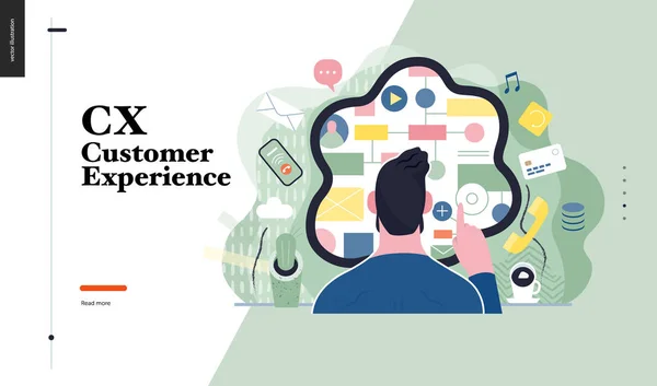 Teknoloji konu illüstrasyon