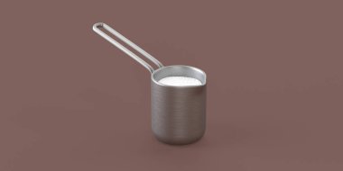 3D resimli kahve dükkanı