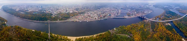 Kiev Panorama Aus Dem Quadrocopter — Stockfoto