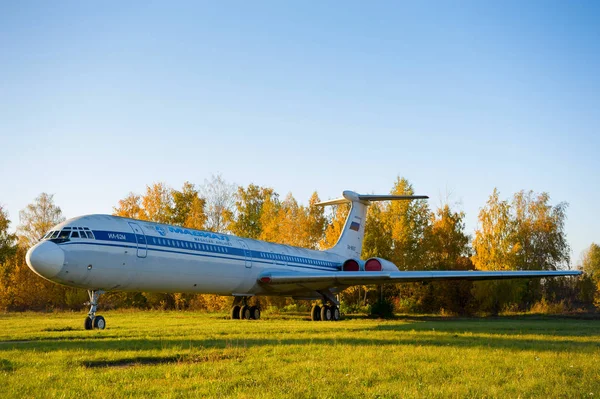 Aereo Antico Nel Museo Dell Aviazione — Foto Stock