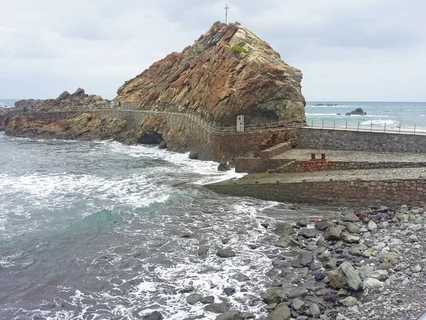 Strände Auf Teneriffa Santa Cruz Teneriffa Uhr März 2014 Kanarische — Stockfoto