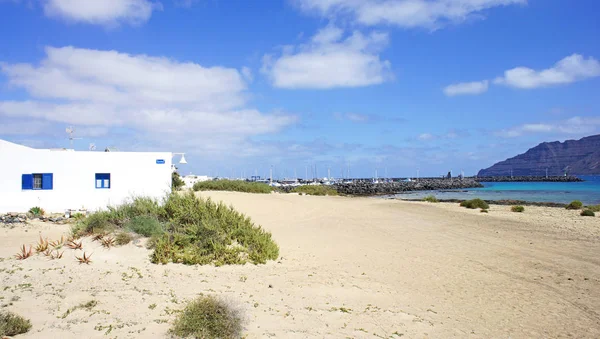 Mening Van Lanzarote Juli 2015 Canarische Eilanden Spanje — Stockfoto