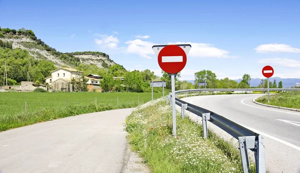 Paesaggio Della Campagna Catalana Barcellona Catalogna Spagna — Foto Stock