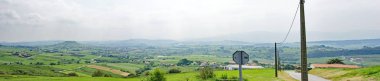 Manzara Santillana del Mar, 12:10 PM.; 14 Haziran 2015; Cantabria, İspanya